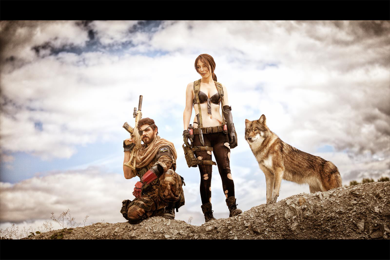 Illustration for article titled Fantastic Metal Gear Solid V Cosplay Has A Real Diamond Dog
